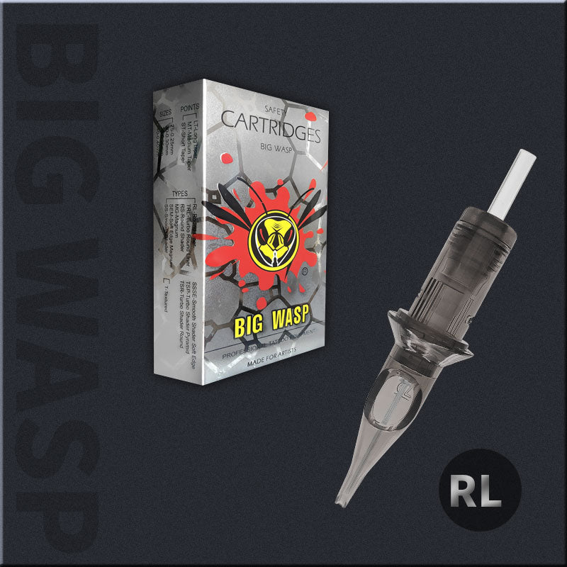 BIGWASP Cartridges Needle Grey-Round Liner