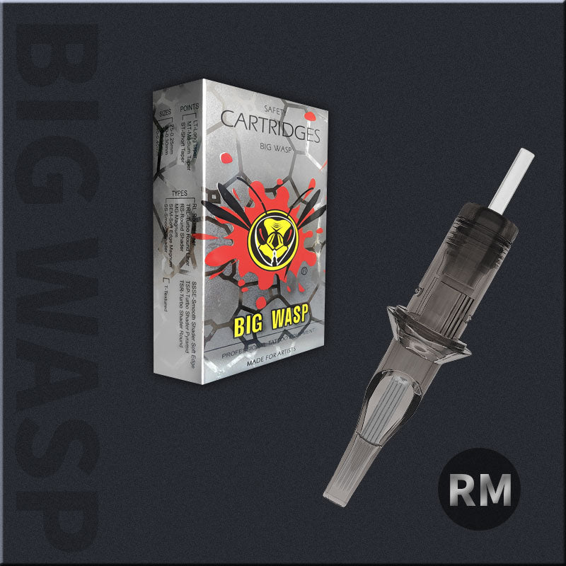 BIGWASP Cartridges Needle Grey-Soft Edge Magnums