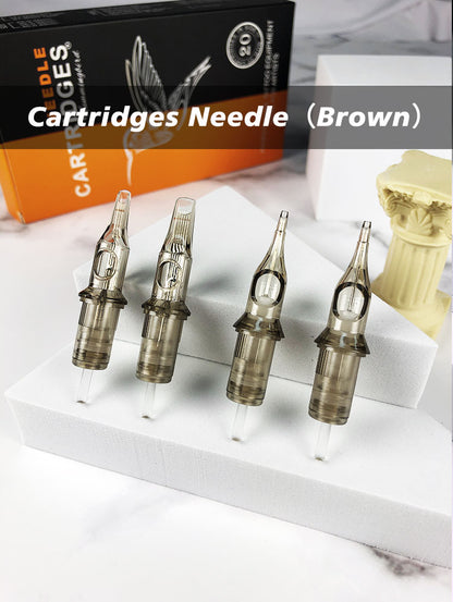 Brown Cartridge Needles - Round Liners
