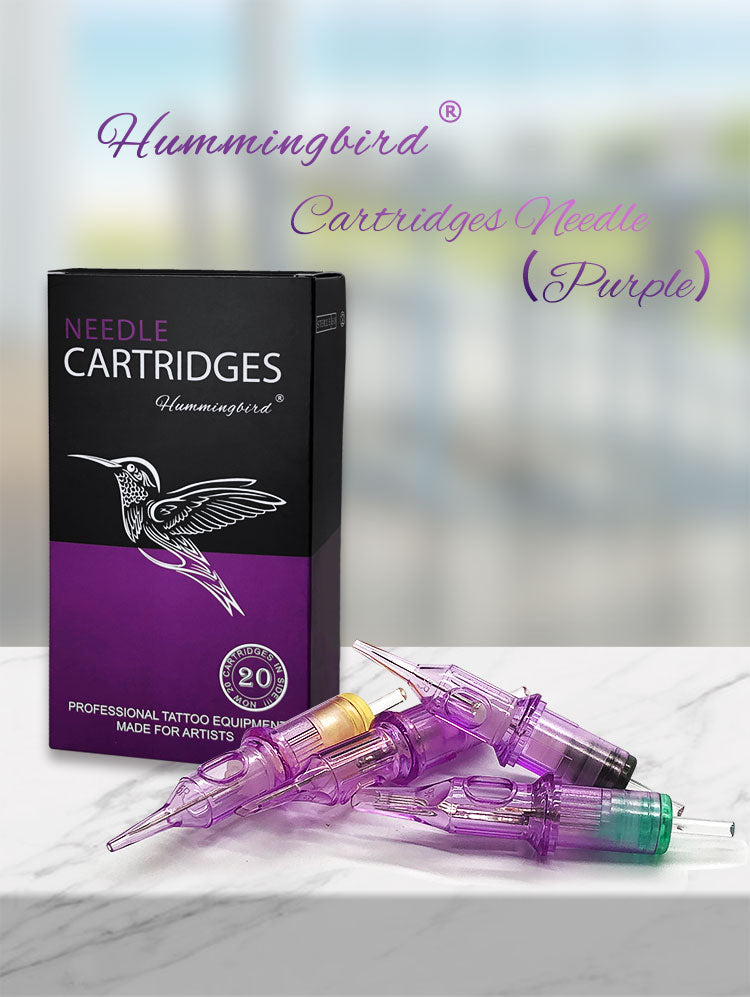 Hummingbird Purple Needle Cartridges Round Shader