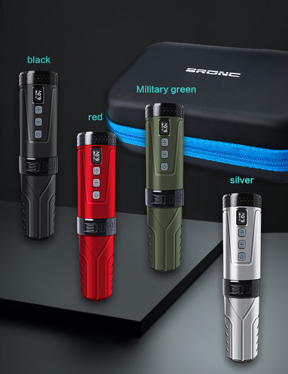 2022 Professional tattoo equipment Bronc Wireless Tattoo Pen V6