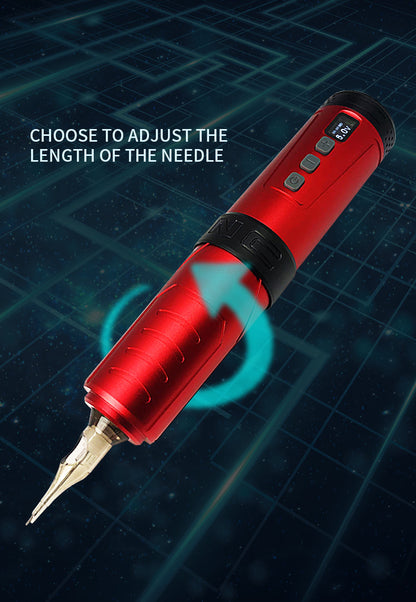 2022 Professional tattoo equipment Bronc Wireless Tattoo Pen V6