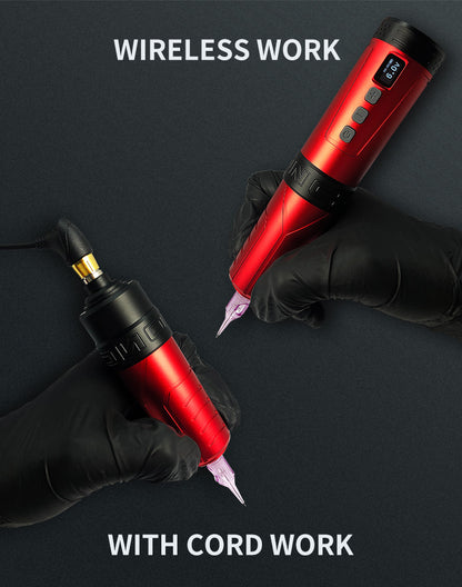2022 Professional tattoo equipment Bronc Wireless Tattoo Pen V6