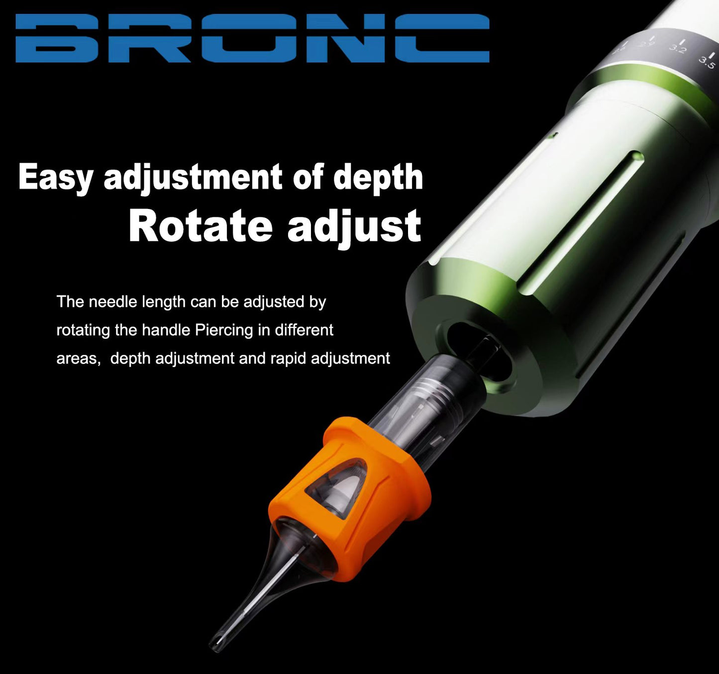 2023 BRONC Adjustable Wireless Pen V12
