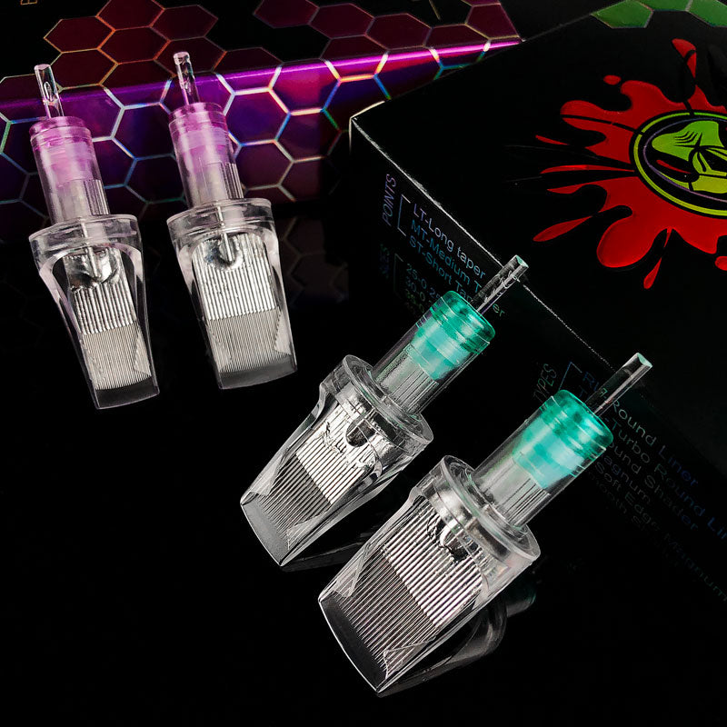 BIGWASP Large Transparent Cartridges Needle Magnums