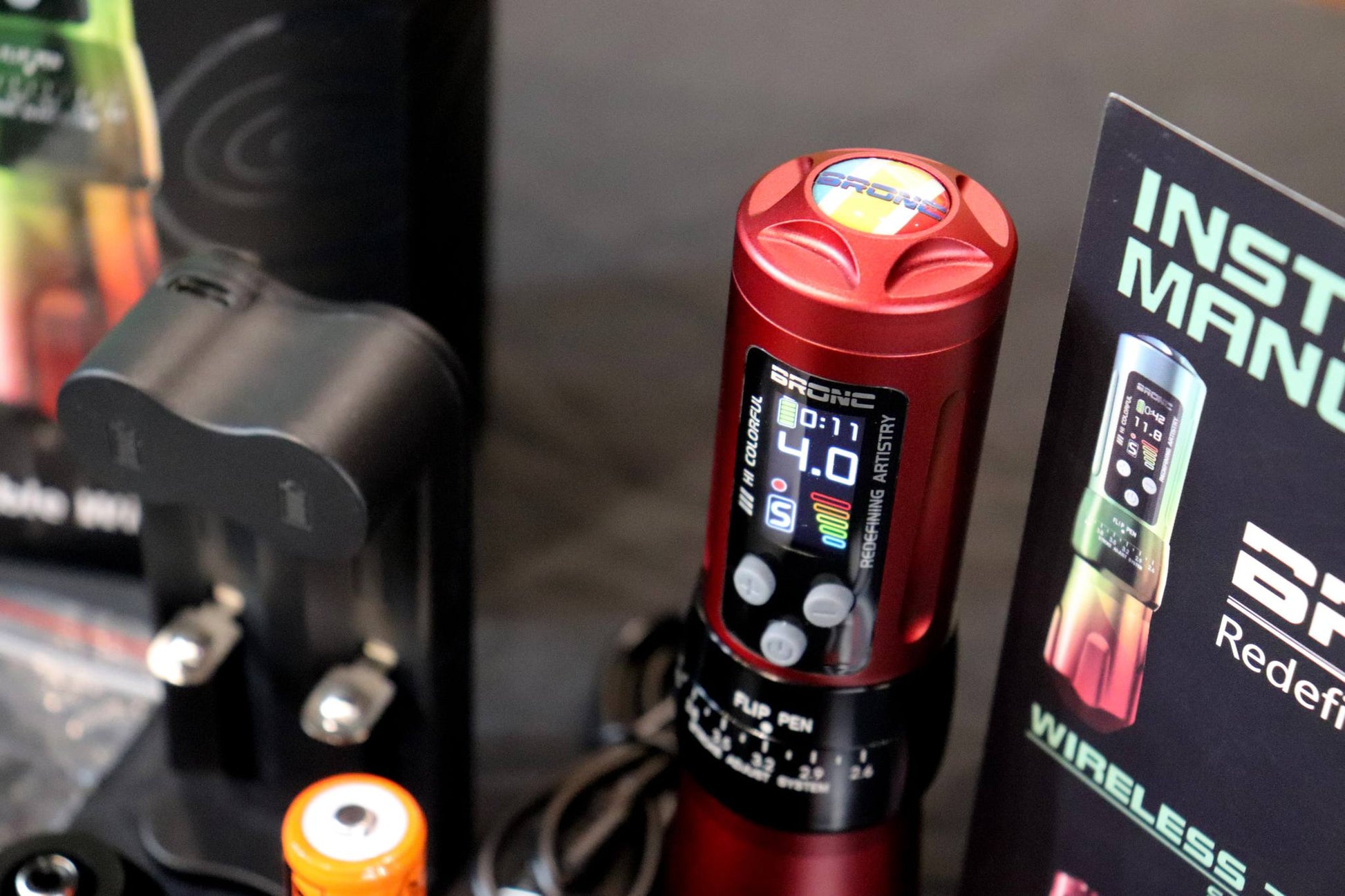 2024 BRONC X2 Adjustable Wireless Pen - Bronc Tattoo Machine HUMMINGBIRD TATTOO SUPPLY 2024 BRONC X2 Adjustable Wireless Pen - Bronc Tattoo Machine HUMMINGBIRD TATTOO SUPPLY