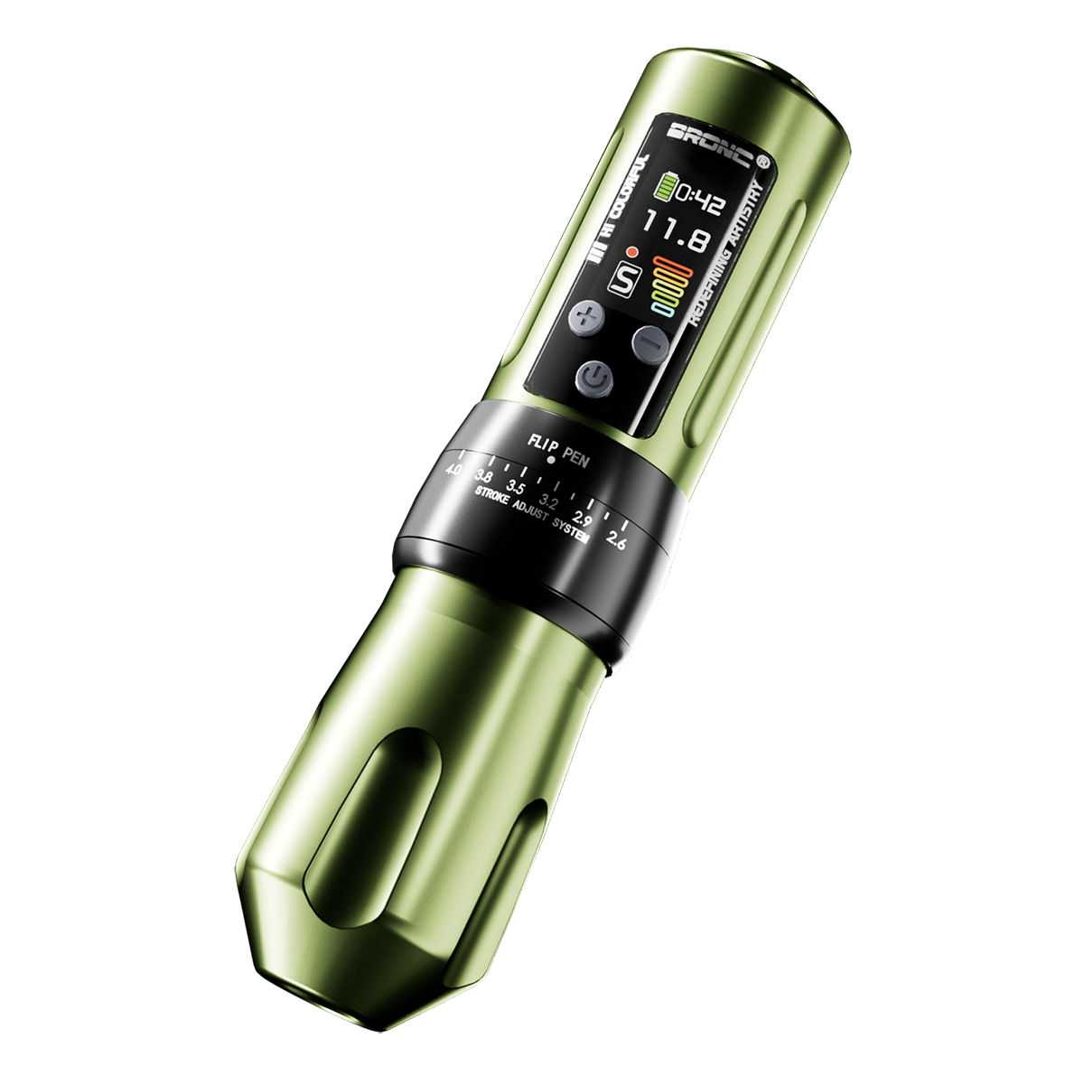 2024 BRONC X2 Adjustable Wireless Tattoo Pen