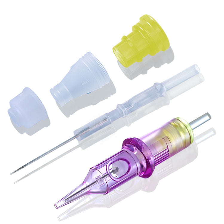 Hummingbird Purple Needle Cartridges Round Shader