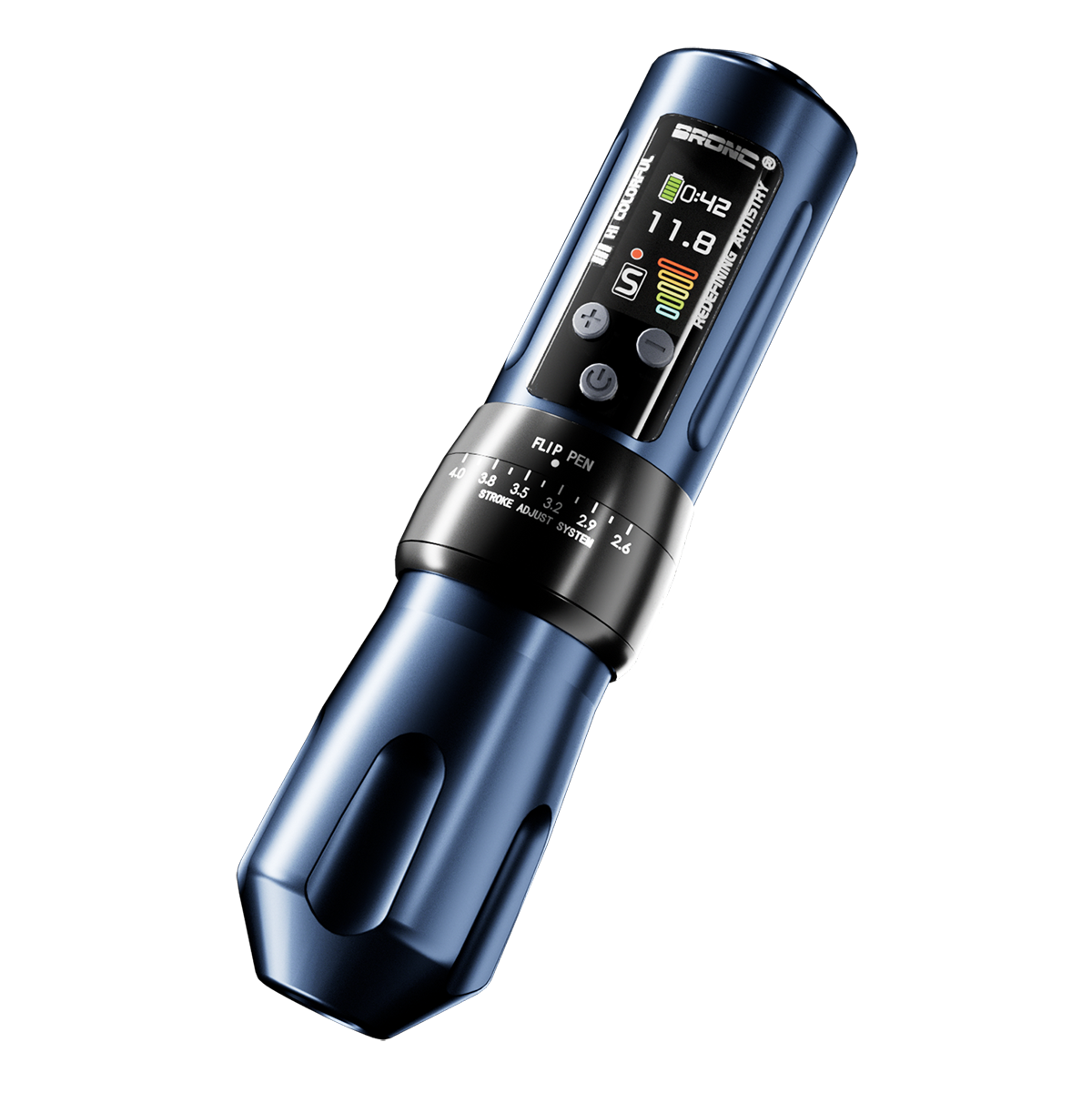 2024 BRONC X2 Adjustable Wireless Tattoo Pen