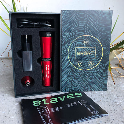 Bronc STAVES Wireless Tattoo Pen