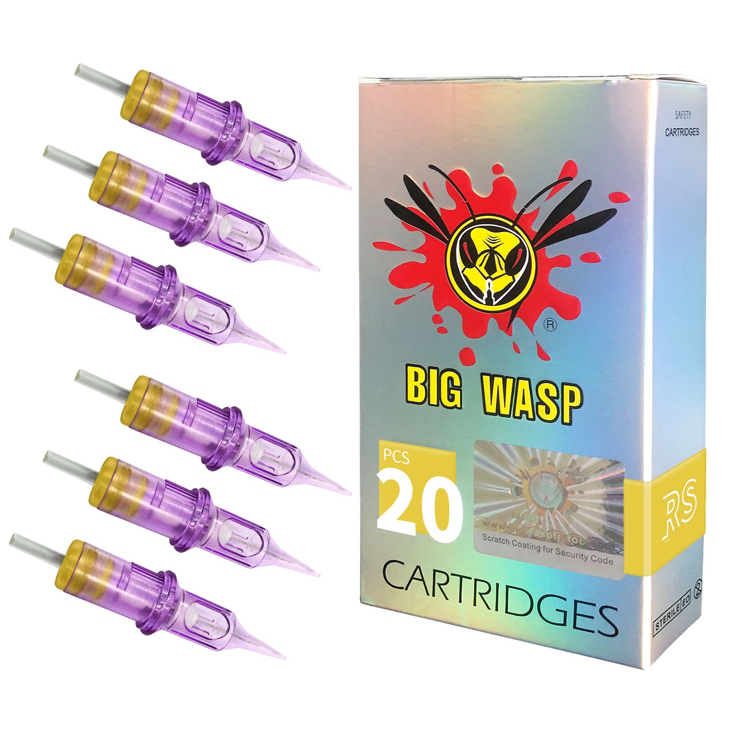 BIGWASP Needle Cartridges Round Shader