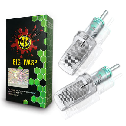 BIGWASP Large Transparent Cartridges Needle Magnums