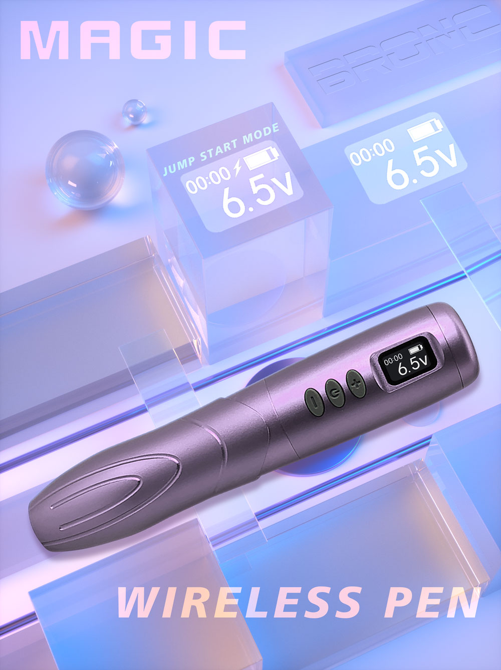 Bronc MAGIC Wireless Tattoo Pen