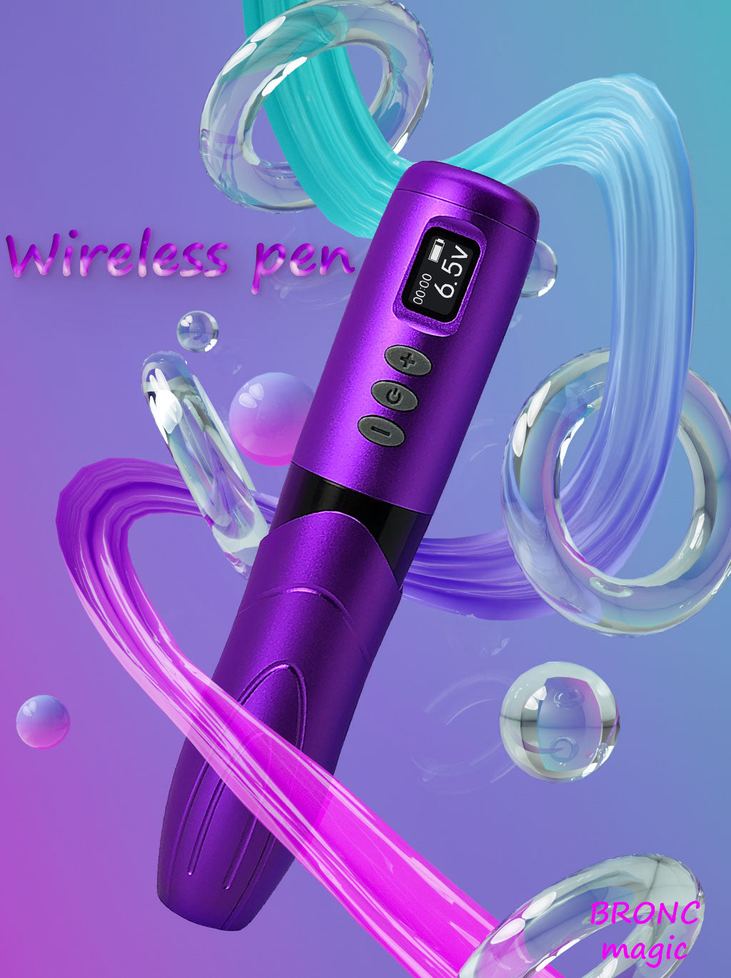Bronc MAGIC Wireless Tattoo Pen